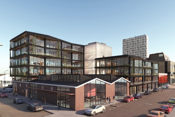 Dakbedekking KBF Warehouse: Een Groenblauw Meesterwerk